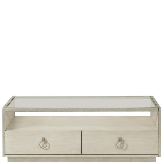 Riverside Furniture Maisie - Rectangle Cocktail Table - Champagne