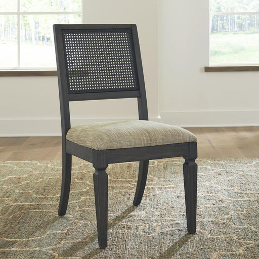 Liberty Caruso Heights Panel Back Side Chair (RTA) - Black