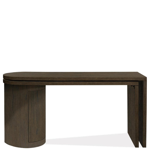 Riverside Furniture Rafferty - Umber Swivel Desk - Dark Brown