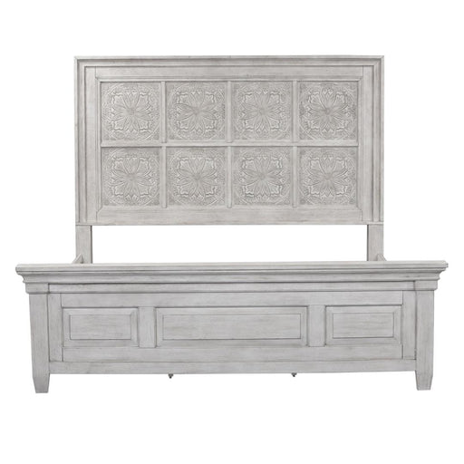 Liberty Furniture Heartland - King Opt California Panel Bed - White