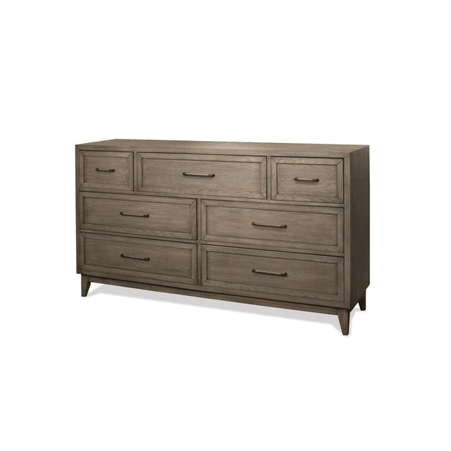 Riverside Furniture Vogue - Seven Drawer Dresser - Dark Brown