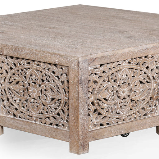Parker House Crossings Eden - Hexagonal Cocktail Table - Toasted Tumbleweed