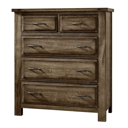 Vaughan-Bassett Maple Road - 5-Drawers Chest - Maple Syrup