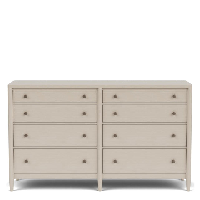 Riverside Furniture Laguna - Eight Drawer Dresser - Beige