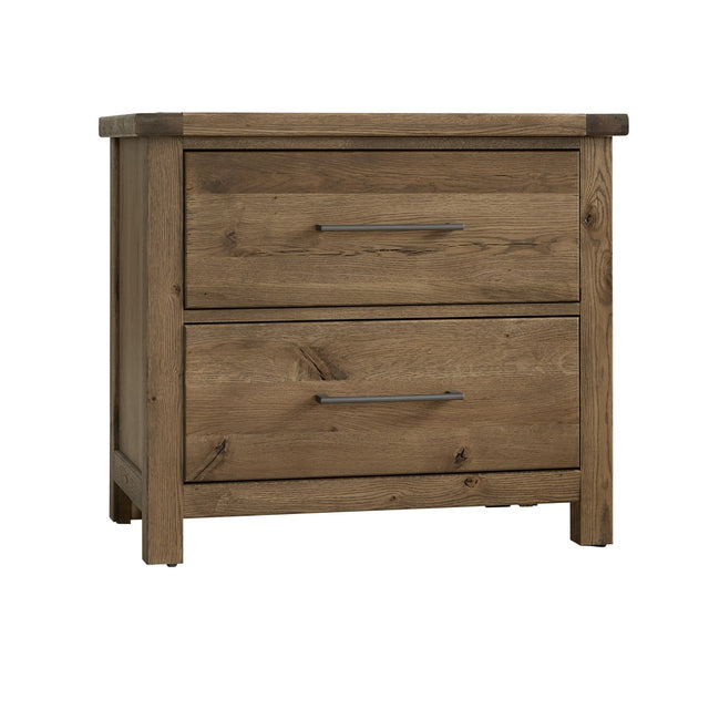 Vaughan-Bassett Dovetail - 2-Drawer Night Stand - Natural