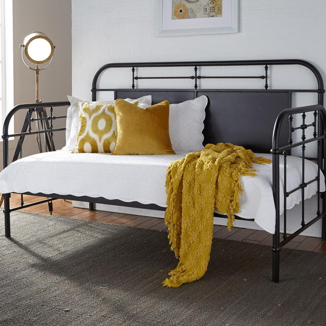 Liberty Vintage Series Twin Metal Day Bed - Black - Metal