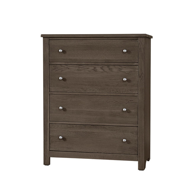 Vaughan-Bassett Fundamentals - 4 Drawer Chest - Gray