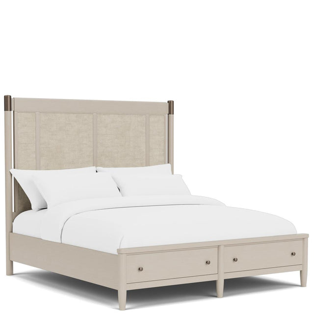 Riverside Furniture Laguna - Queen Panel Bed - Beige