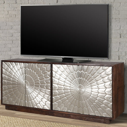 Parker House Crossings Palace - TV Console - Sliver Clad